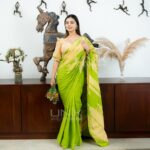 Modern Handcrafted Batik Saree 25133