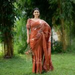 Modern Handcrafted Batik Saree 25150