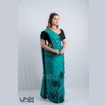 Modern Handcrafted Batik Saree 2572