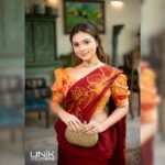 Modern Handcrafted Batik Saree 2588