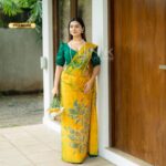 Modern Handcrafted Batik Saree E3125