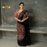 Modern Handcrafted Batik Saree E3225