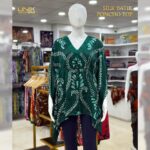 Silk Batik Poncho Top - BP03