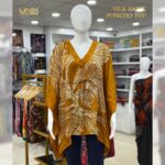 Silk Batik Poncho Top - BP07